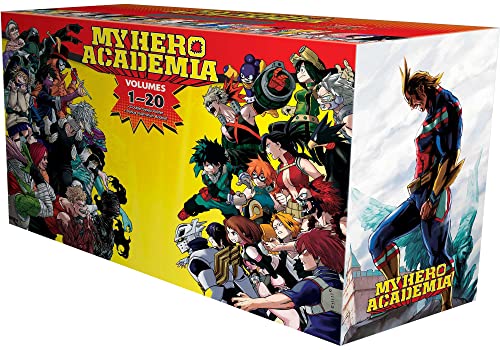 My Hero Academia Box Set 1: Includes Volumes 1-20 with Premium - Paperback