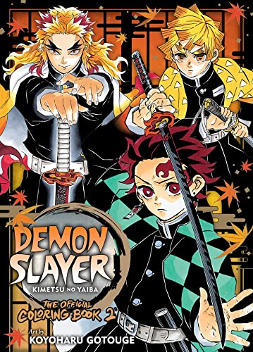 Demon Slayer: Kimetsu No Yaiba: The Official Coloring Book 2 - Paperback