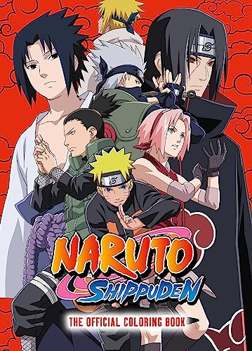 Naruto Shippuden: The Official Coloring Book - Paperback