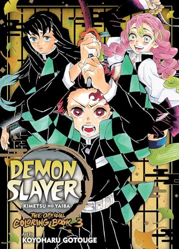 Demon Slayer: Kimetsu No Yaiba: The Official Coloring Book 3 - Paperback
