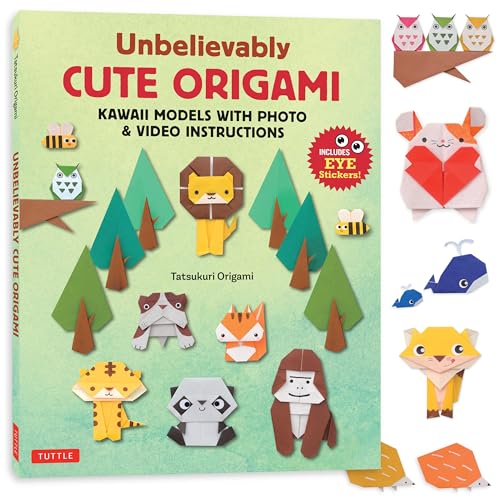 Unbelievably Cute Origami: Kawaii Models with Photo & Video Instructions - Paperback