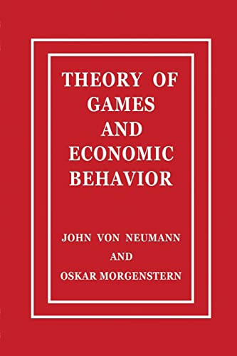 Theory of Games and Economic Behavior - Paperback