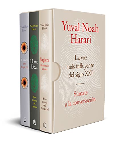 Estuche Harari (Contiene: Sapiens; Homo Deus; 21 Lecciones Para El Siglo XXI) / Yuval Noah Harari Books Set (Sapiens, Homo Deus, 21 Lessons for 21st C - Boxed Set