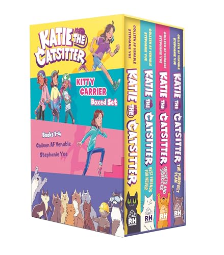 Katie the Catsitter: Kitty Carrier Box Set (Books 1-4): Katie the Catsitter; Best Friends for Never; Secrets and Sidekicks; The Purrfect Plan (a Graph - Paperback
