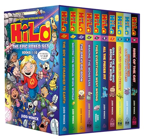 Hilo: The Epic Boxed Set (Books 1-10): (A Graphic Novel Boxed Set) - Hardcover