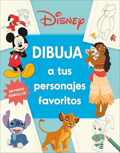 Disney Dibuja a Tus Personajes Favoritos (How to Draw Favorite Characters) - Paperback