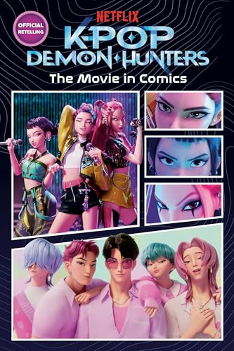 Kpop Demon Hunters: The Movie in Comics: The Official Retelling in Comic Form - Paperback