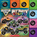 Pit Party Colors (Monster Jam Interactive Board Book with Tabs) - Board Books