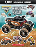 Monster Jam Sticker Slam - Paperback