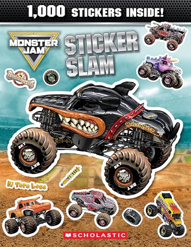 Monster Jam Sticker Slam - Paperback