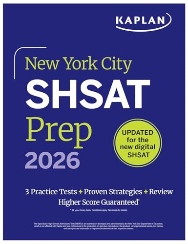 New York City Shsat Prep 2026: 3 Practice Tests + Proven Strategies + Review - Paperback