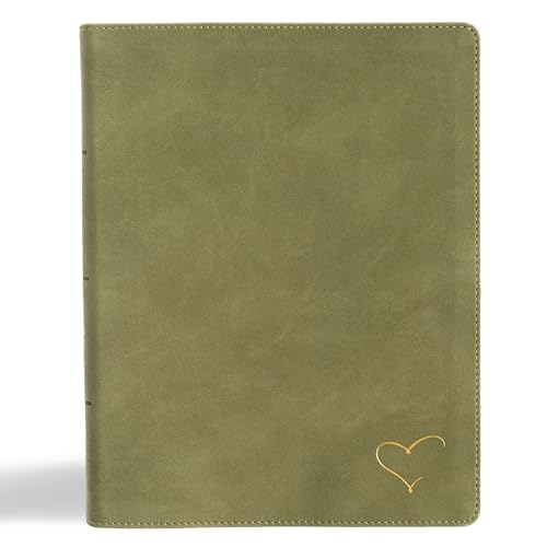 CSB Notetaking Bible, Revive Our Hearts Edition, Sage Suedesoft Leathertouch: With Prayers and Encouragement from Nancy DeMoss Wolgemuth - Imitation Leather