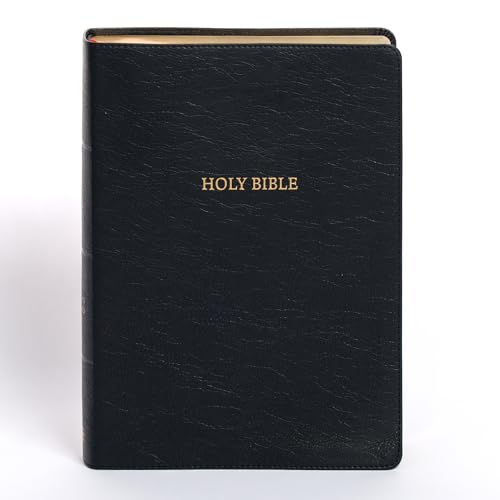 NASB Super Giant Print Reference Bible, Black Leathertouch - Imitation Leather