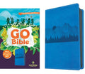 NLT Go Bible for Kids (Leatherlike, Blue Mountains): A Life-Changing Bible for Kids - Imitation Leather