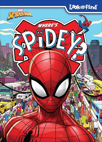 Marvel Spider-Man Where's Spidey?: Look and Find - Library Binding