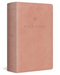 ESV Large Print Personal Size Bible, Red Letter (Trutone, Blush Rose) - Imitation Leather