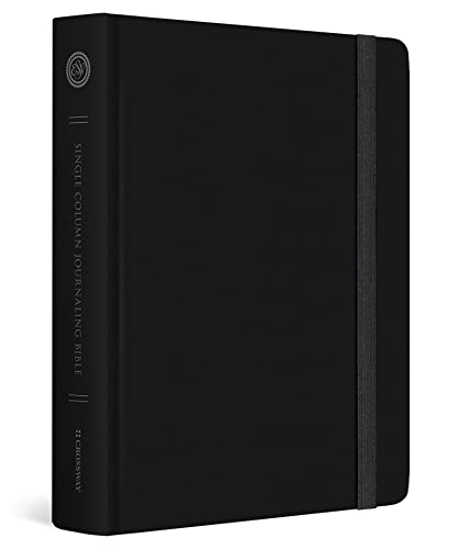 ESV Single Column Journaling Bible, Red Letter (Original, Black) - Hardcover