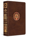 ESV the Biggest Story Holy Bible for Kids (Trutone, Brown, Living Hope Design, Thumb Indexed) - Imitation Leather