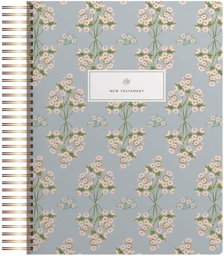 ESV Spiral-Bound Journaling Bible, New Testament (Hardcover, Cover Artwork by Lulie Wallace) - Hardcover