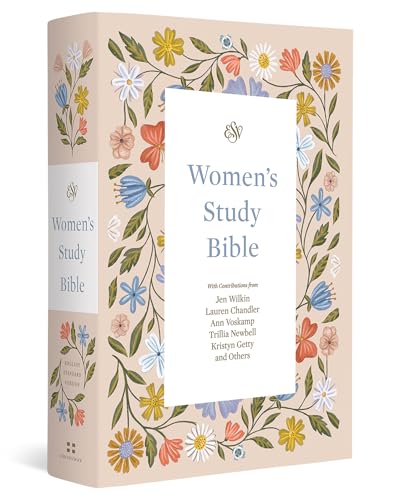 ESV Women's Study Bible (Hardcover, Blush Wildflower Design) - Hardcover