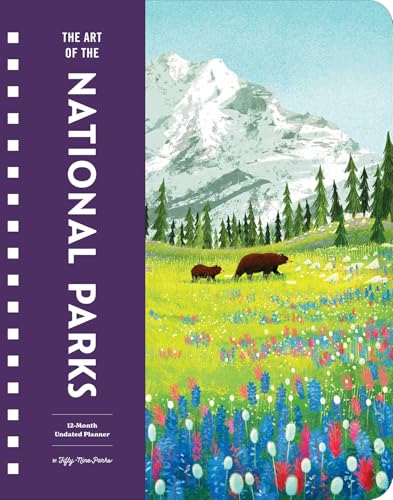 The Art of the National Parks Undated Planner - Spiral
