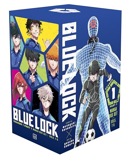 Blue Lock Season 1 Part 1 Manga Box Set - Paperback
