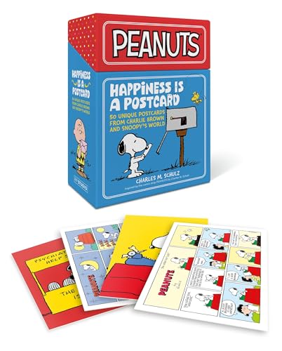 Peanuts: Happiness Is a Postcard: 50 Unique Postcards from Charlie Brown and Snoopy's World - Novelty