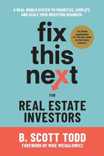 Fix This Next for Real Estate Investors - Paperback